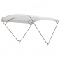 Preview: Edelstahl Bimini Top Fly Bridge 260 ± 10cm Breite
