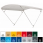 Preview: 4-Stangen Bimini Top Breite 260cm ±10cm