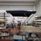 Preview: Bimini mit Geräteträger "Strange". Breite 245cm
