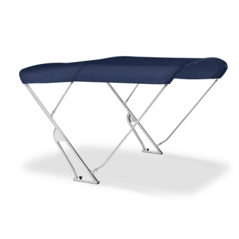 Bimini mit Geräteträger "Strange". Breite 170cm