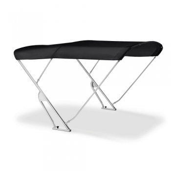 Bimini mit Geräteträger "Strange". Breite 170cm