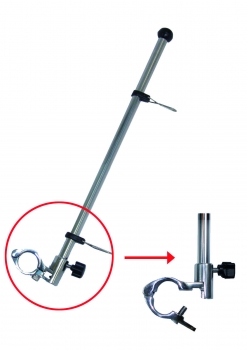 Flaggenstock für Reling mit 22mm Durchmesser