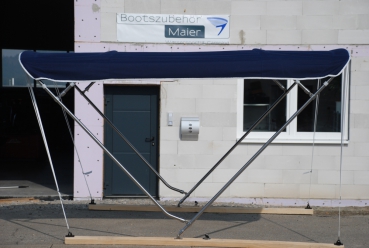 Preview: Edelstahl Bimini Top Fly Bridge 200 ± 10cm Breite