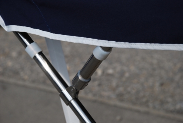 Edelstahl Bimini Top Fly Bridge 215 ± 10cm Breite