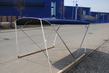 Edelstahl Bimini Top Fly Bridge 215 ± 10cm Breite