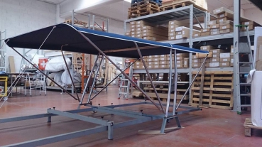 Preview: Bimini Top Vorne und hinten + Geräteträger