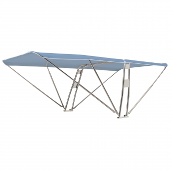 Bimini Top Vorne und hinten + Geräteträger