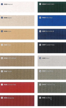 Preview: Bimini Top mit Geräteträger für Schlauchboote Breite 145cm bis 190cm