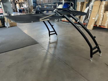 Preview: Swoop Wakeboard Tower 4 Farbe schwarz mit Bimini Top