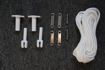 Preview: 2 Stangen Bimini Top Light 150-160cm Breite