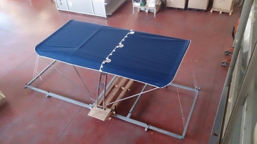 Bimini Top Vorne und hinten + Geräteträger