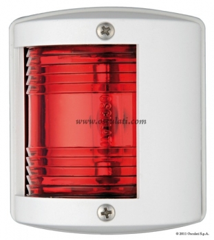 Navigationslichter Serie UTILITY 77 Gehäuse weiss Typ 112,5° links