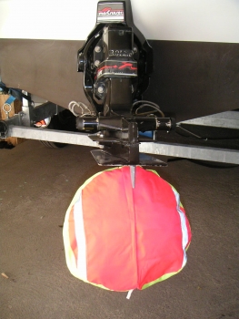 Preview: Propellerabdeckung für Bootspropeller mit Ø26cm Durchmesser