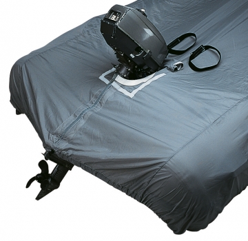 Preview: Schlauchboot Persenning 430 cm - Grau