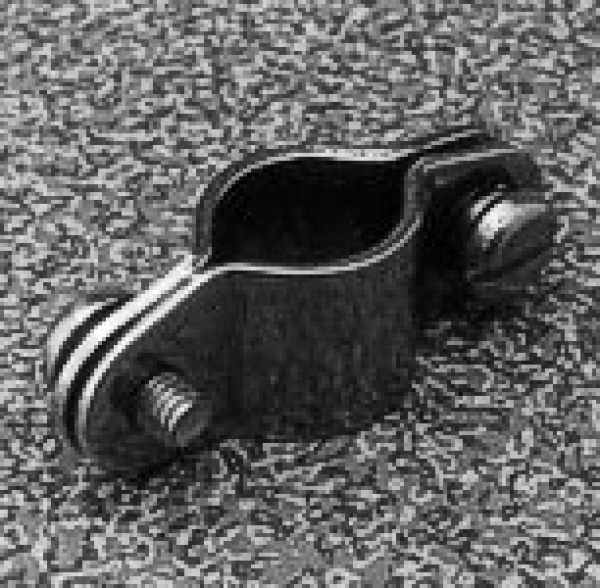 Doppelklemme für 19mm Rohr Aussen-Ø