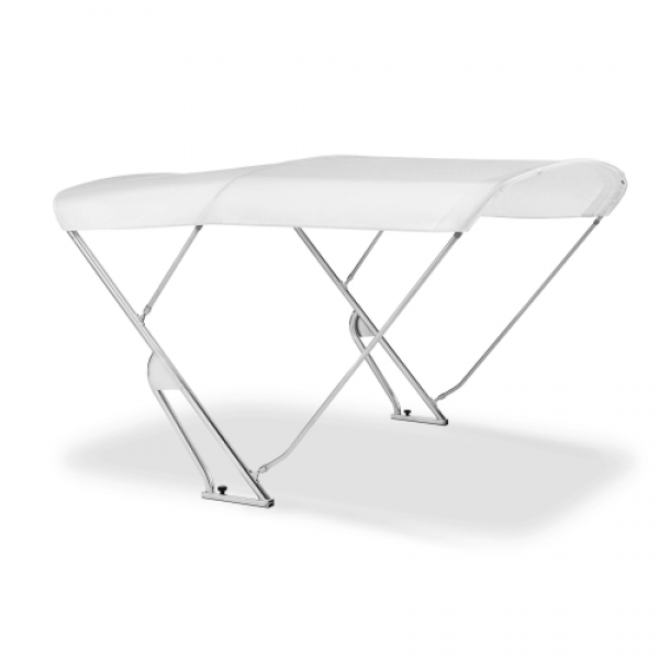 Bimini mit Geräteträger "Strange". Breite 185cm