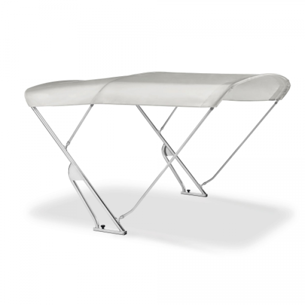 Bimini mit Geräteträger "Strange". Breite 230cm