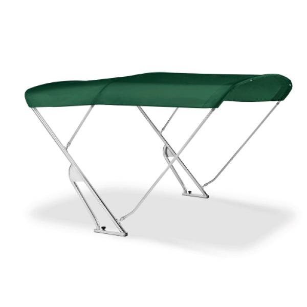 Bimini mit Geräteträger "Strange". Breite 185cm