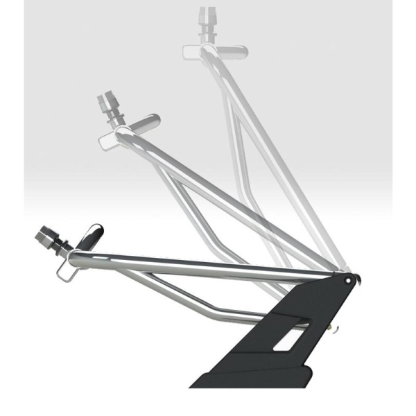 Monster Tower HS-1 Wakeboard Tower Farbe silber