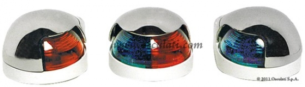 Navigationslichter aus rostfreiem Edelstahl 112,5° rechts