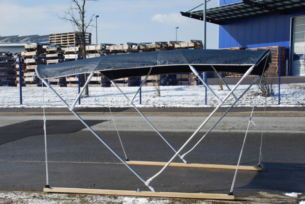 4 Stangen Bimini Top Light 210-220cm Breite 145cm Höhe
