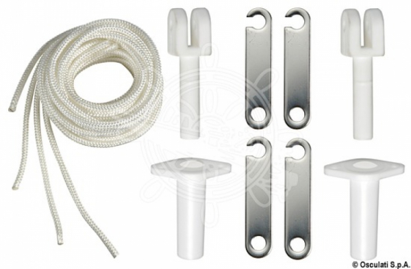 4 Stangen Bimini Top Light 190-200cm Breite 145cm Höhe