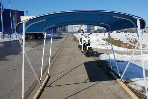 4-Stangen Bimini Top Breite 245cm ±10cm