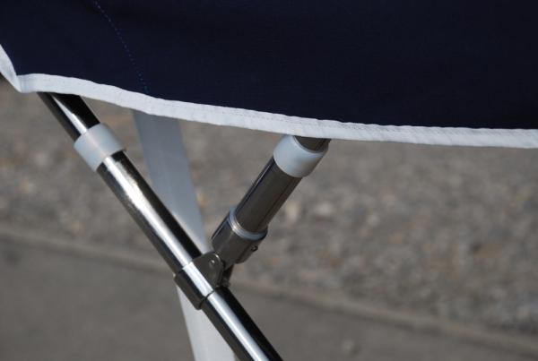 Edelstahl Bimini Top Fly Bridge 200 ± 10cm Breite