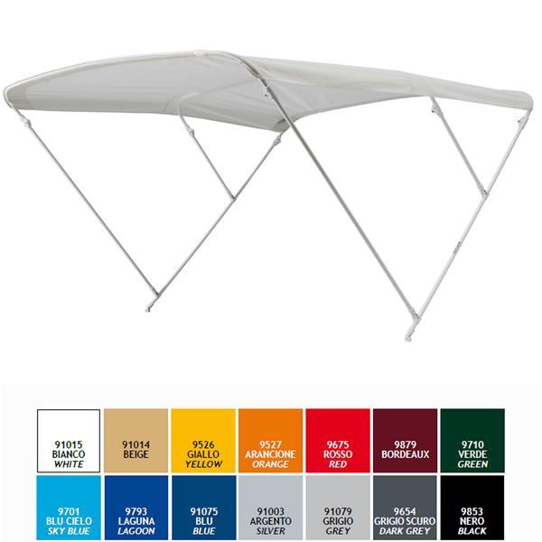 3 Stangen Bimini Top Elegance Breite 150-169cm