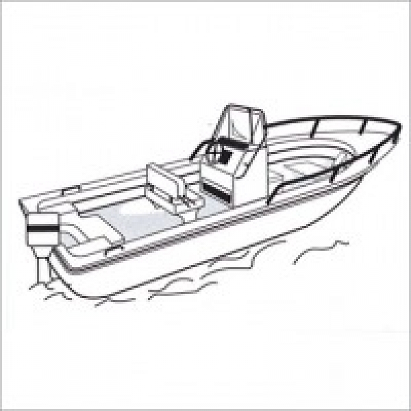 Bootspersenning für Konsolenboote bis 6,28 Meter Farbe schwarz