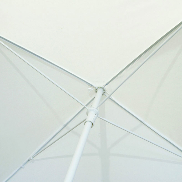 Sonnenschirm Sunny Boy mit Seitenteilen Farbe weiss