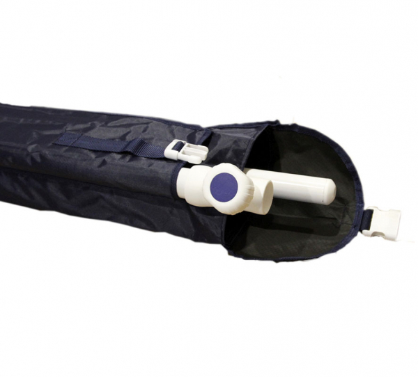 Bootssonnenschirm 190x230cm Farbe blau