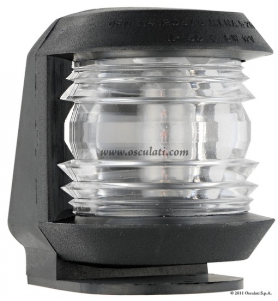 Deckmontage Navigationslichter UTILITY Compact Gehäuse schwarz Typ 225° Buglicht