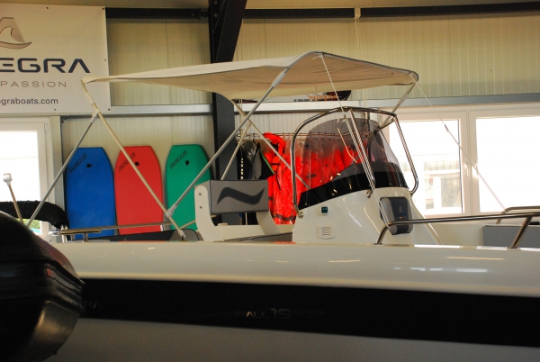 2 Stangen Bimini Top Light 150-160cm Breite