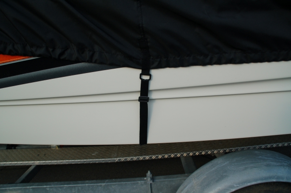 Bootpersenning für Boote ohne/kleine Reling bis 6,28 Meter