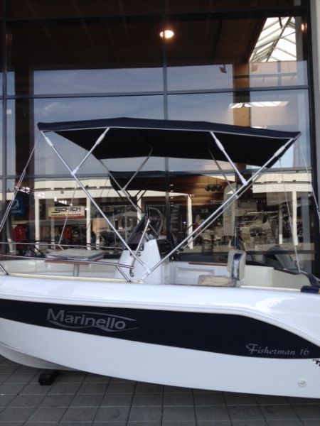 4 Stangen Bimini Top Light 210-220cm Breite 145cm Höhe