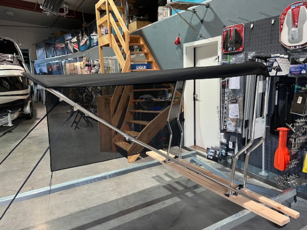 Bimini für Geräteträger "Schlauchboot" Stoff aus Sunbrella
