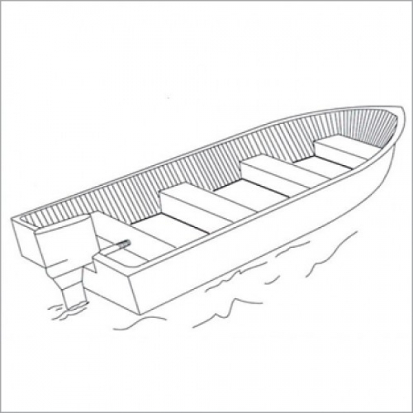 Bootspersenning Ruderboot und Fischerboot bis 3,83 Meter