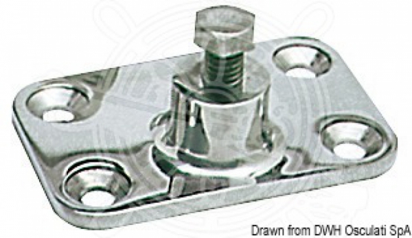 Seitlicher Plattenbeschlag