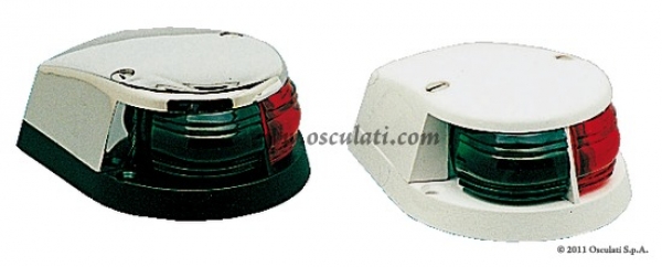 Zweifarblichter rot/grün Buglicht Farbe Gehäuse schwarz